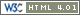 Valid HTML 4.01 Transitional